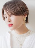 《hair make No.8・中村》センターパートショート