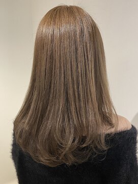 フレイムスヘアデザイン(FRAMES hair design) 大人イルミナカラー×ふんわりセミロングで大人のお洒落を♪