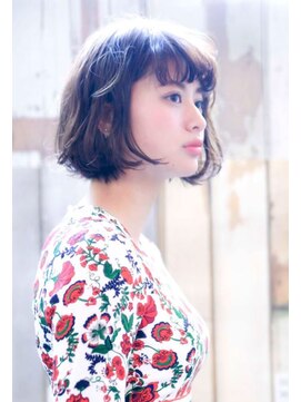 エース (ACE) ACE 横浜 無造作カール×透明感アッシュ