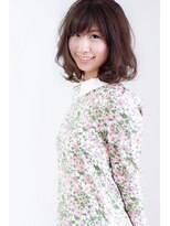 アッシュ 伊勢崎(ash) ダブルカラー×スタイリング簡単小顔エアリーパーマ