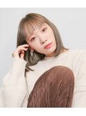 オン眉ストレート