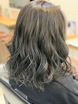 アルート 町田店(aroot)&nbsp;グレージュ/ナチュラルグラデーション/なみなみウェーブ