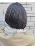 前下がりボブ！ボブ！ダークグレー！十条！