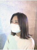 ムラサキ、パープル、ラベンダーブラウン、プレミアム美髪カラー