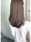 メロウベージュ☆透明感カラーブリーチなし