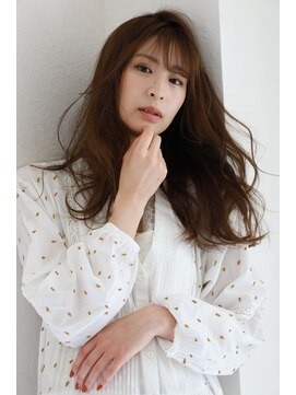 ラフ 八乙女(Rough) 大人ガーリー/ダークアッシュ/ミディアムレイヤーカット/八乙女