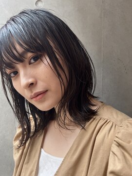 ゼンコー キチジョウジ(ZENKO KICHIJOJI) ZENKO吉祥寺/ミディアム×外ハネ/ブルーカラー・20代・30代