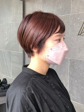 メゾン アヴァロ(Maison Avallo) カシスピンクカラーのミニマムショート