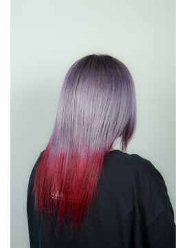 クリップ ジョイント ゴッド(CLIP JOINT GOD) purple silver ＆ deep red