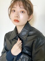 アイティーバイアルバム 藤沢店(IT by ALBUM)&nbsp;ラフアレンジ_チェリーブラウンフェミニンロング_8978