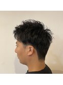 メンズショート パーマ