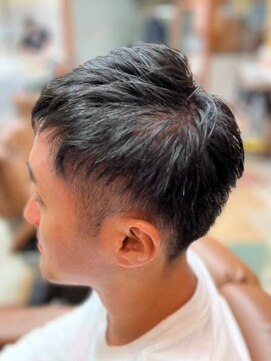 アポロカットステージ 相模大野店 アップバング/ツーブロックマッシュ<理容室>[メンズ/相模大野]