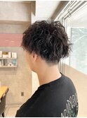 クールカッコいい×ツイストスパイラルパーマ