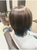 インナーカラーブルー