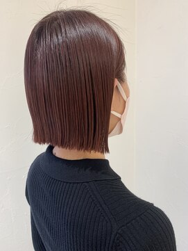 アッシュ 仙川店(Ash) 切りっぱなしミニボブ