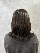 ラボヌールヘアー 宇都宮店(La Bonheur hair) オリーブベージュ【宇都宮駅/レイヤーカット】