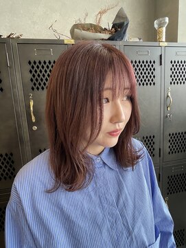 アチーブリス(achieve Liss) 10代20代30代 ピンクラベンダー レイヤーカット