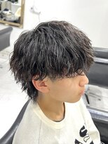 ザ アクネ 岡崎竜美丘店(THE ACNE) ＊緩め波巻きツイスパ/マッシュウルフ/メンズパーマ