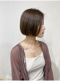 【morio成増/一戸】ミニボブブルーグレーカラー