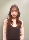 韓国風/くびれカール/ロングレイヤー/ゆるふわロング