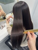 トランス(TRUNS)&nbsp;カット+ケアカラー+髪質改善ULTOWAトリートメント