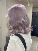 9527ラベンダーパープルベビーピンクレイヤーハイトーンカラー