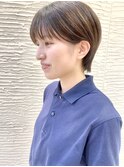 【morio】札幌ショートボブ　耳掛け