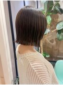 ◎外ハネ可愛い黒髪小顔ボブ