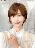 ショートヘア/大人ショート/ショートボブ/30代40代50代/表参道