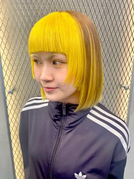 スリー 博多(THREE...) 【デザインカラー】イエロー×ブラウン