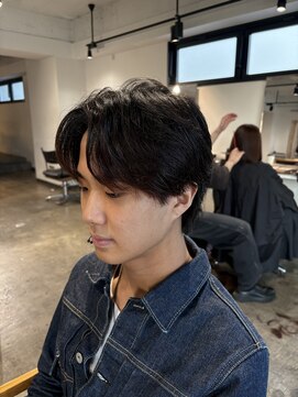 ザ オーダー(THE ORDER) 韓国風センターパート/ハンサムショート/フェザーパーマ