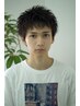 【新規平日限定】メンズカット+透明感カラー　￥12,500→￥7,900