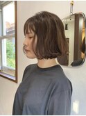 フレンチボブ／ベージュ/髪質改善