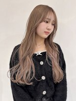 イル(ill)&nbsp;ダブルカラー　ミルクティーカラー　透明感　大須