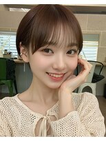 サンド 池袋 2nd(sand)&nbsp;マッシュショート＃縮毛矯正＃ナチュラルマッシュ＃髪質改善