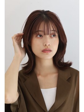 ヘアーアンドメイク エクリ 不動前店(Hair&Make equri) 【目黒不動前美容室】くびれヘア　ナチュラルミディアム