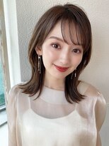 アフロート エル 大阪(AFLOAT L)&nbsp;【フェイスレイヤーで盛れる♪】くびれヘアでこなれ感UP◎