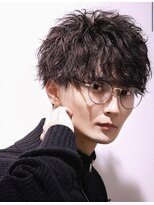 レクラ 渋谷(Leclat)&nbsp;波巻きスパイラルパーマ×王道マッシュ