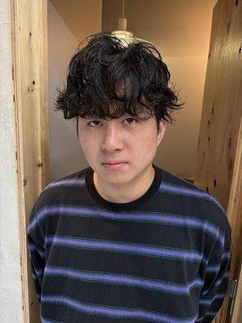 リリック パーマ(LYLICK) 元の癖毛を伸ばしながら緩パーマ