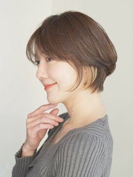 インセプション 銀座(INCEPTION) 丸みショート・ボブ/丸顔/前髪あり/絶壁解消/３0代/４0代/５0代