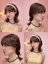 ボタン シブヤ(VOTAN SHIBUYA) 結んだ時も♪巻き下ろした時も♪ お洒落に盛れるお顔周り.."・