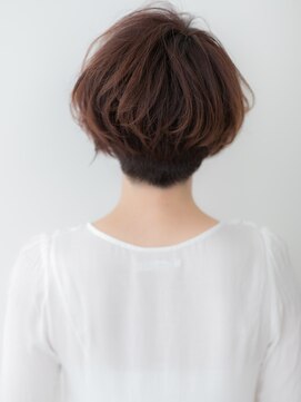 モッズヘア 越谷(mod's hair) スモーキーカラー大人美人抜け感刈り上げショートX越谷30代40代