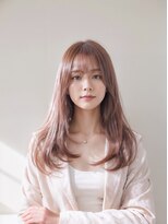 フランズ いわき(FLUNS) レイヤーカット/ブリーチカラー