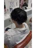 波巻きパーマ