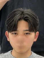 メンズヘアセンス 渋谷(MEN'S HAIR SENSE)&nbsp;ニュアンスパーマ/センターパート/メンズ/眉毛/フェザーパーマ