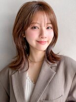 リヤン 表参道(lyann)&nbsp;似合わせカットサイドバング夏うるツヤ艶感シースルーバング