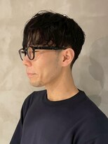 キリ 逗子(kiri)&nbsp;逗子葉山メンズショートカットメンズカットツーブロック眉毛M145
