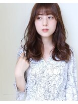 グレースバイハピネス(grace by happiness)&nbsp;ミルクブラウンコテ巻き風デジタルパーマ×天使の艶カラー2