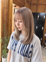 アフターニュース 新潟(afternews)&nbsp;ミルクティーベージュ/ダブルカラー/ケアブリーチ/髪質改善/新潟