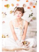 【MINX小池】ルーズなほつれ！ゆるふわ花嫁ヘア